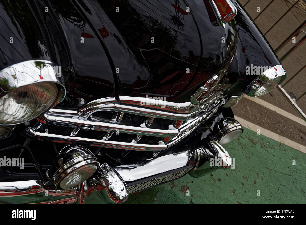 Photo GAZ12 ZIM, USSR, year 1951, Classic Cars Stock Photo Alamy