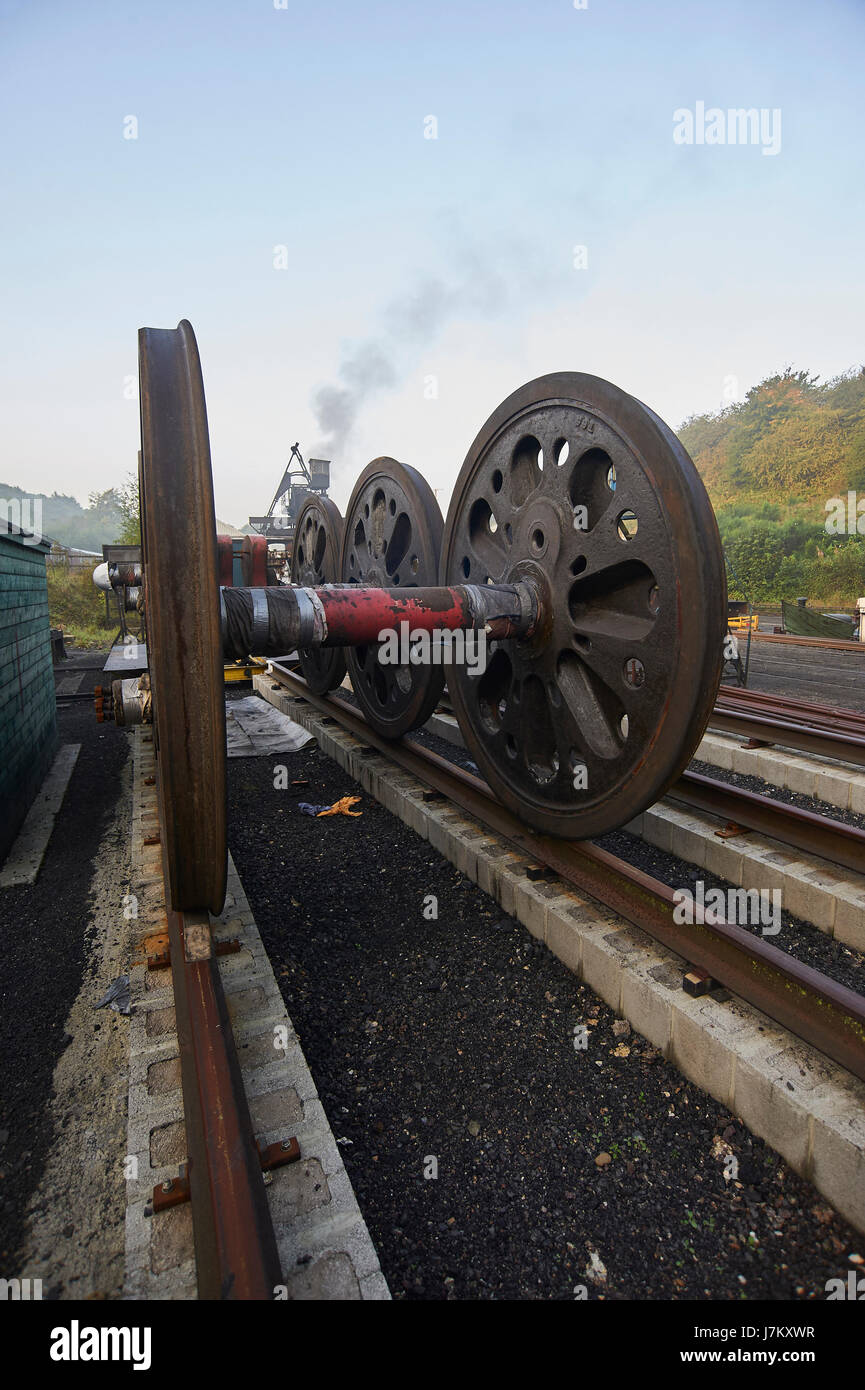 Spaire Parts on the North Yorkshire Moors Railway NYMR Stock Photo Alamy