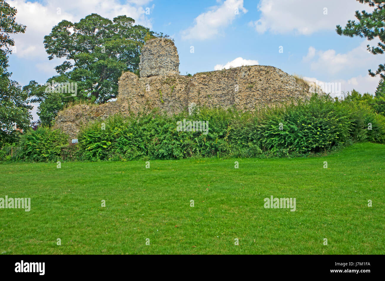 Saffron Walden Castle, Essex Stock Photo Alamy