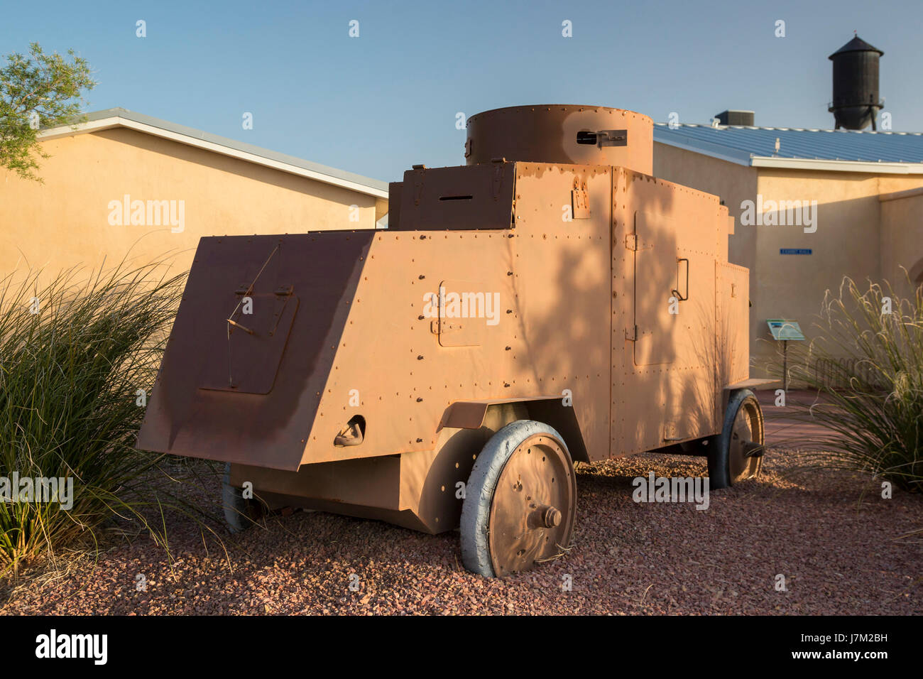 Columbus, New Mexico Pancho Villa State Park. The park preserves the