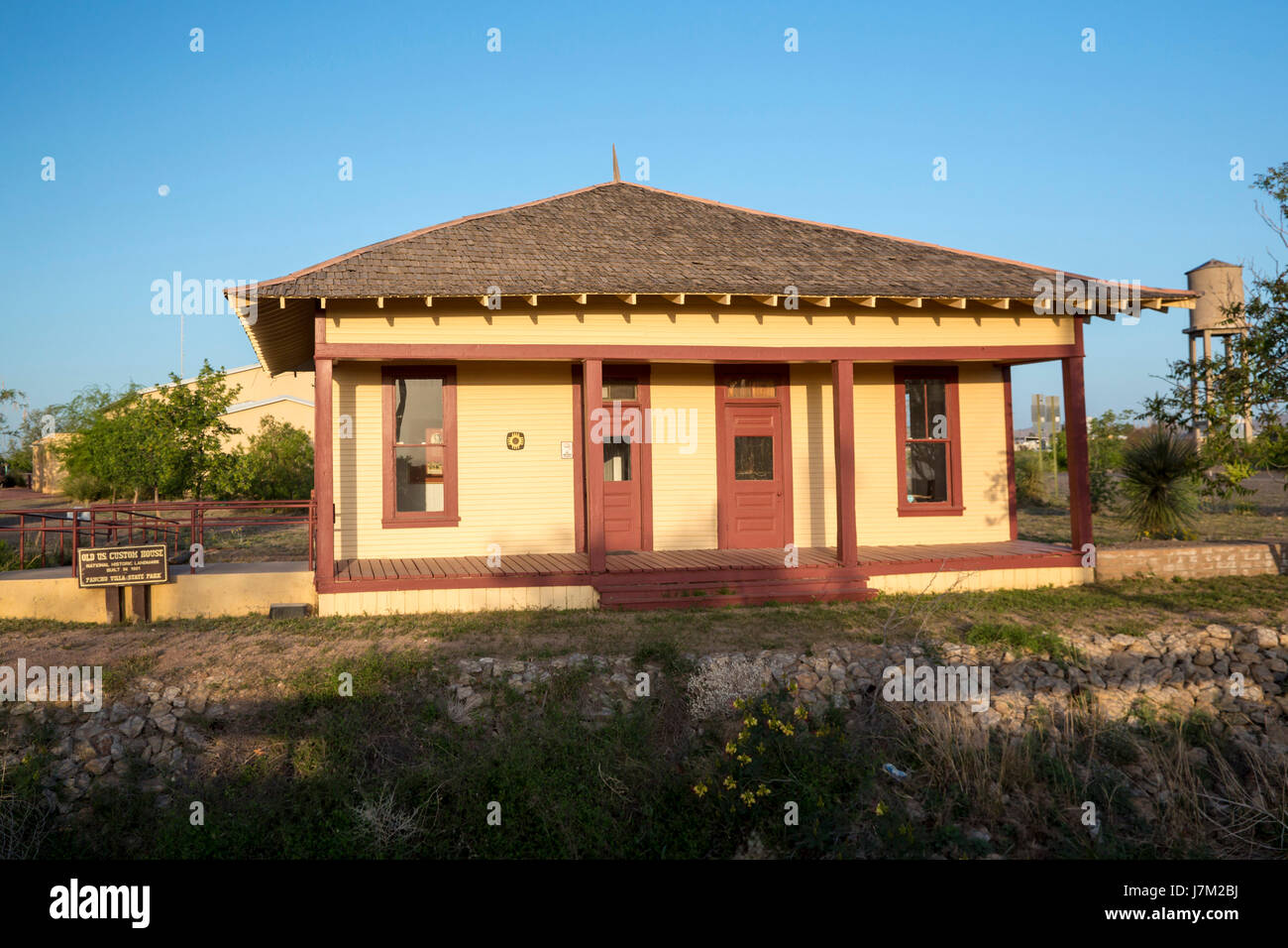 Columbus, New Mexico Pancho Villa State Park. The park preserves the