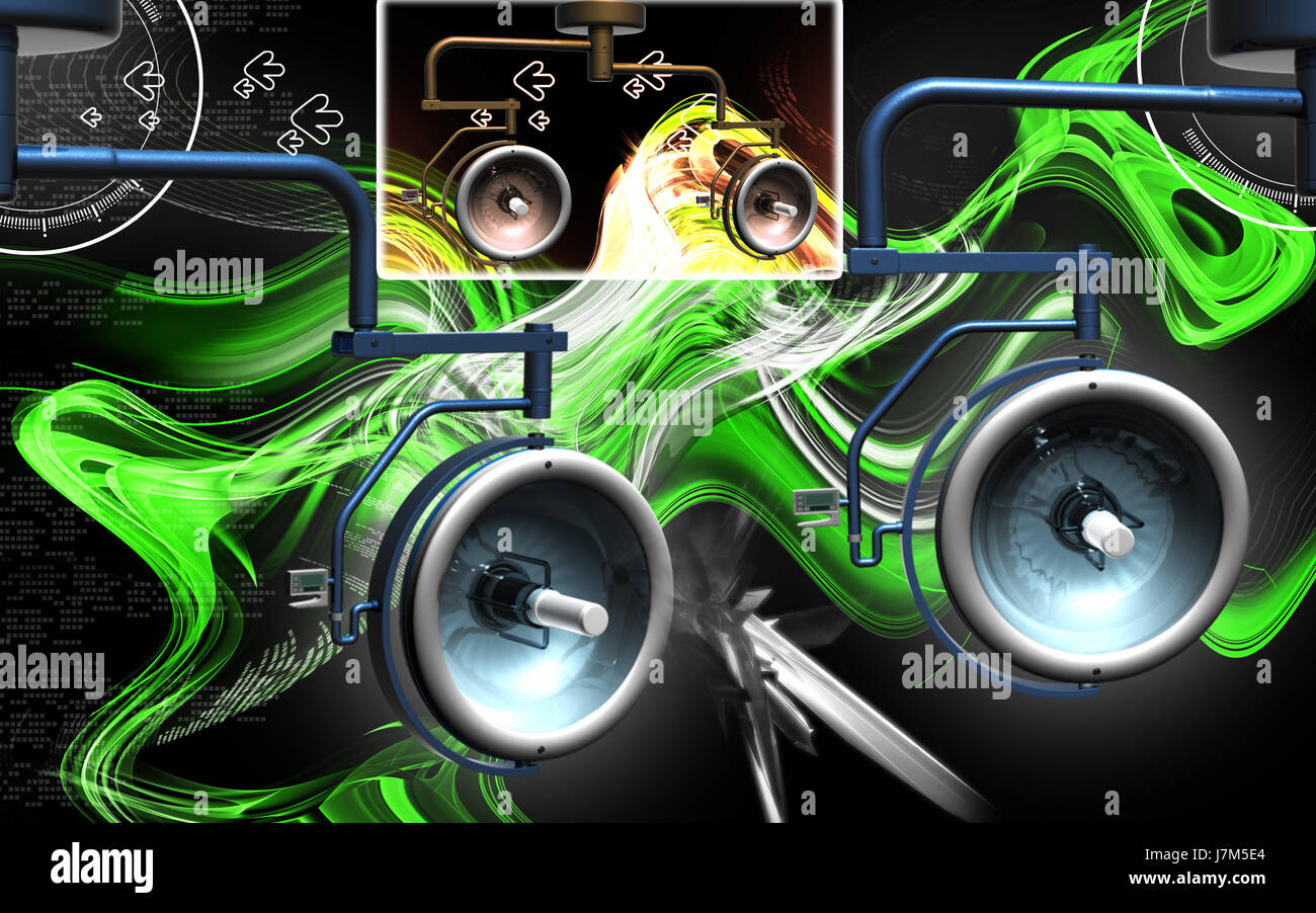 medicinally medical graphics colour reflection illustration hospital ...