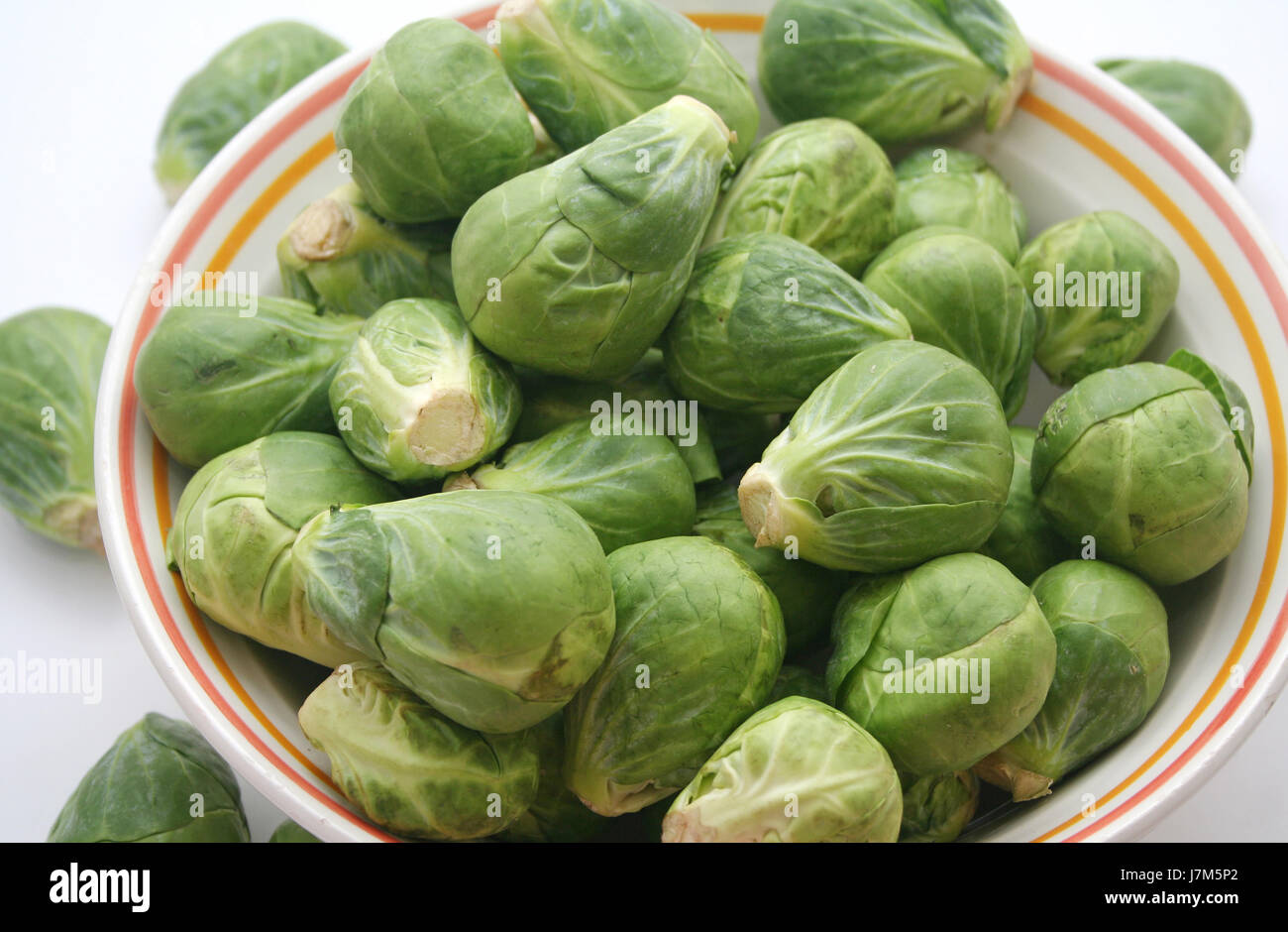vegetable cabbage brussels sprouts vegetarian fresh food aliment health Stock Photo