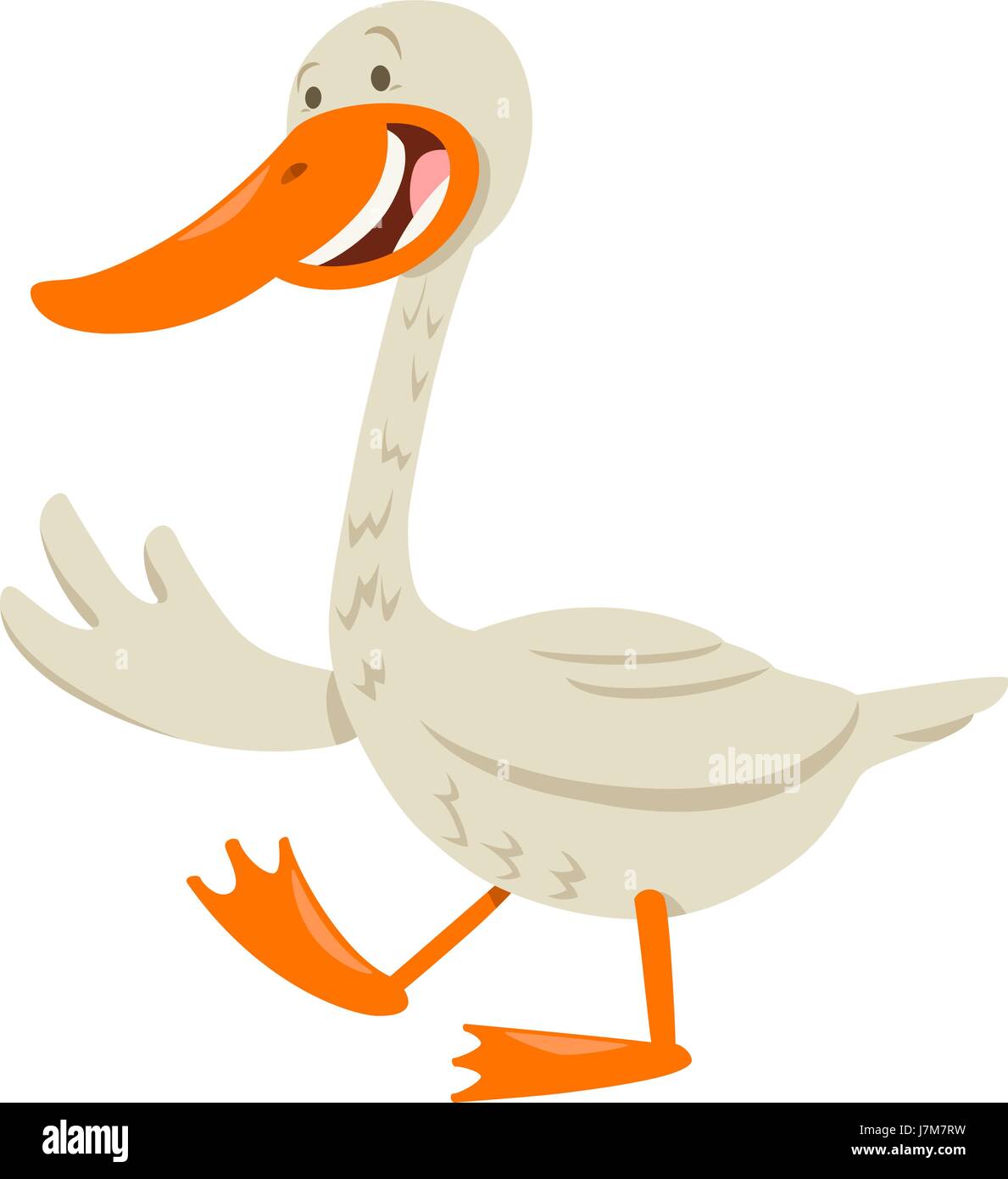 Cartoon Illustration of White Goose Bird Farm Animal Character Stock Vector Image & Art - Alamy Cartoon Illustration of White Goose Bird Farm Animal Character Stock Vector Image & Art - Alamy
