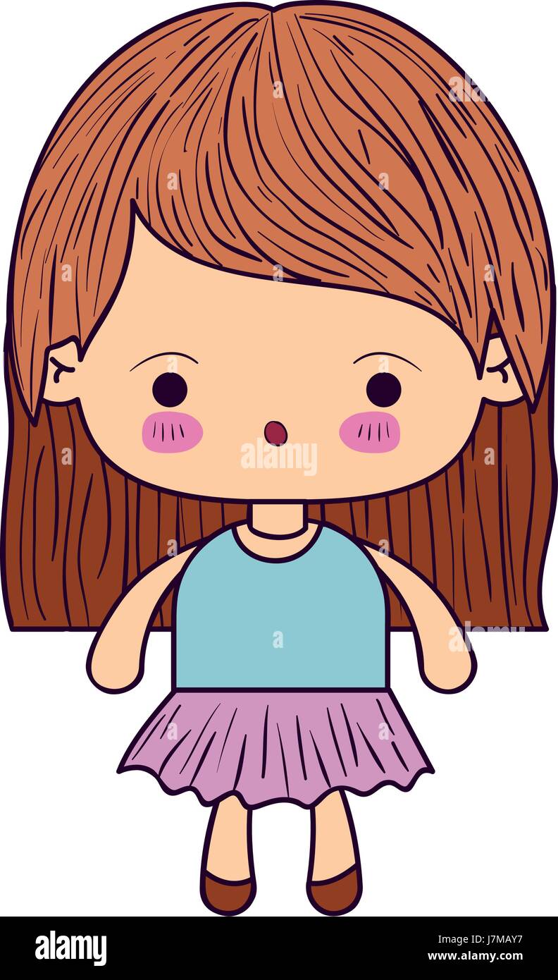 Little Girl With Short Hair Stock Photos Little Girl With Short