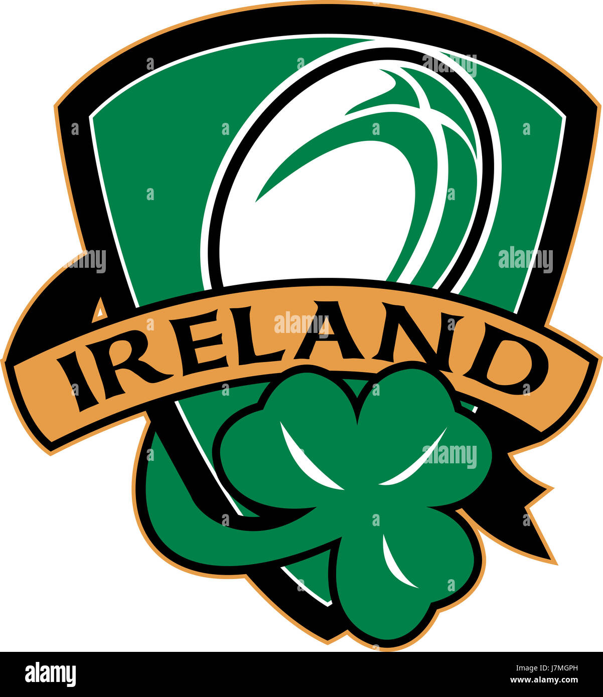 illustration ireland irish shield celtic rugby leaf sport sports ...