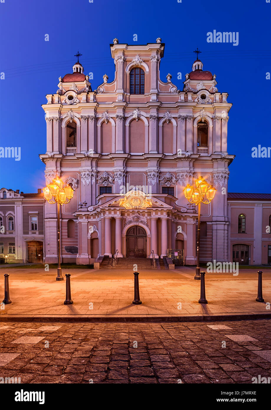 St. Casimir's Church, Vilnius, Lithuania, Baltic States, Europe Stock