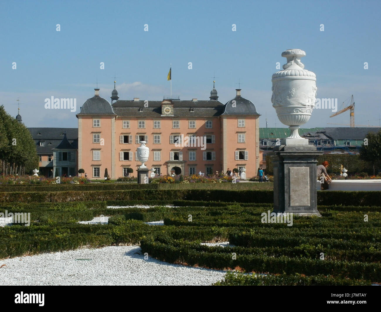 Symmetrical layout of parks hi-res stock photography and images - Alamy