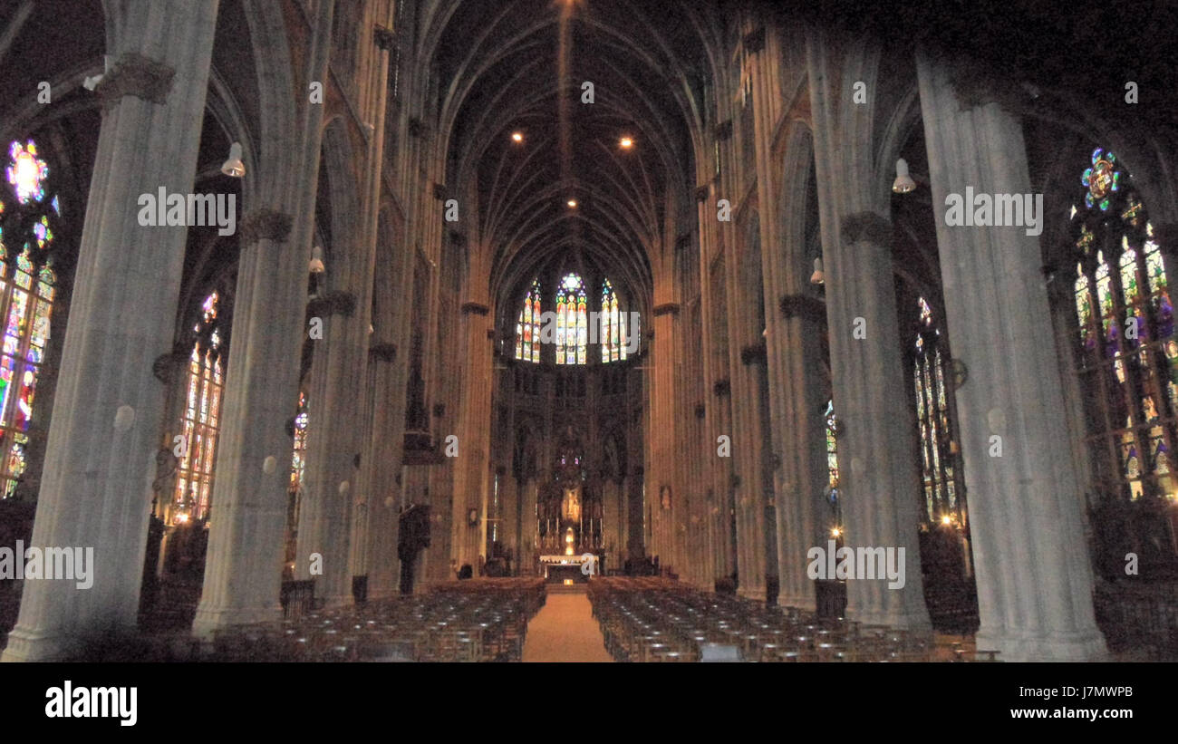 Grandeur of its gothic revival architecture hi-res stock photography ...