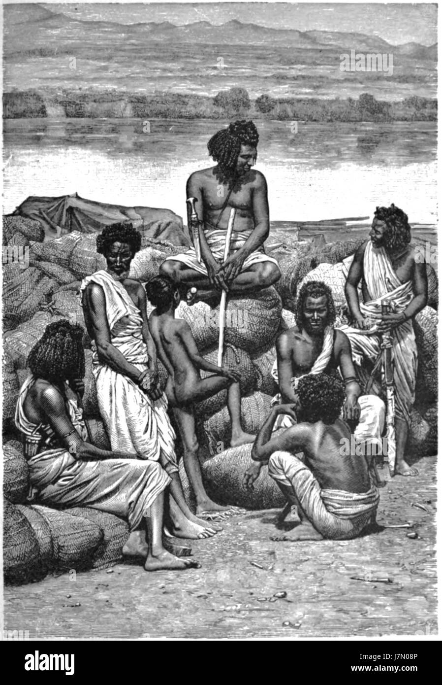 Africa tribes Black and White Stock Photos & Images - Alamy