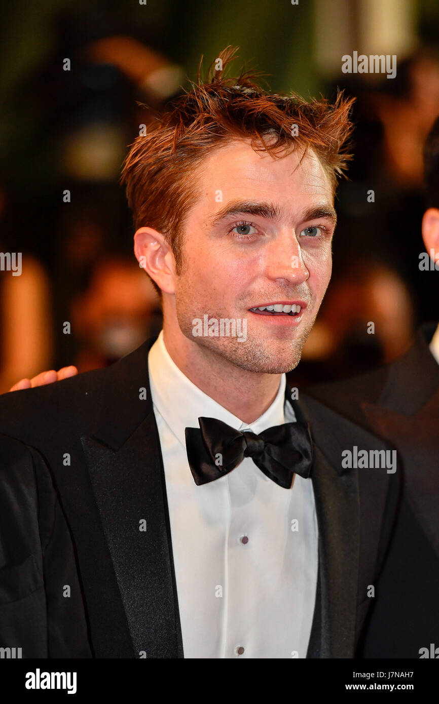 Cannes. 25th May, 2017. Actor Robert Pattinson of the film 