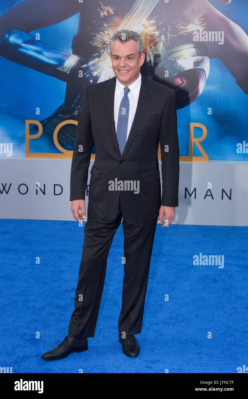 Hollywood, California, USA. 25th May, 2017. Actor Danny Huston attends the Premiere of Warner Bros. Pictures' 'Wonder Woman' at the Pantages Theatre on May 25, 2017 in Hollywood, California. Credit: The Photo Access/Alamy Live News Stock Photo