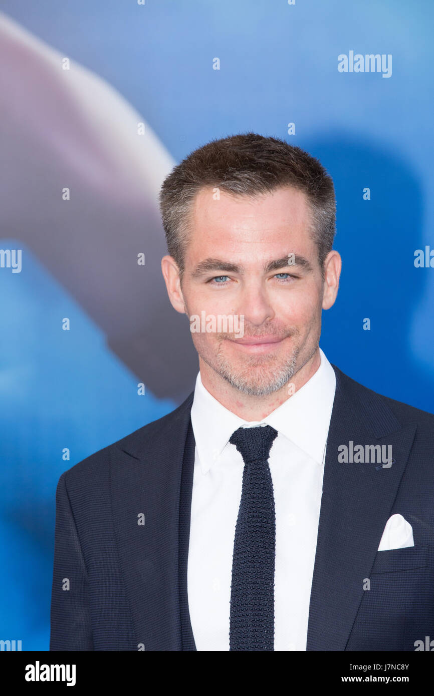 Hollywood, California, USA. 25th May, 2017. Actor Chris Pine attends the Premiere of Warner Bros. Pictures' 'Wonder Woman' at the Pantages Theatre on May 25, 2017 in Hollywood, California. Credit: The Photo Access/Alamy Live News Stock Photo