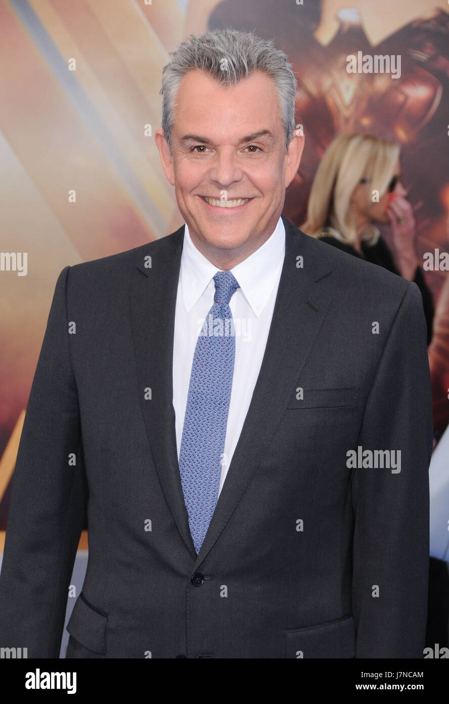 Hollywood, California, USA. 25th May, 2017. Danny Huston. World  Premiere of Warner Bros. Pictures'  'Wonder Woman' held at The Pantages Theater in Hollywood. Photo Credit: Birdie Thompson/AdMedia Photo via Newscom/Alamy Live News Stock Photo