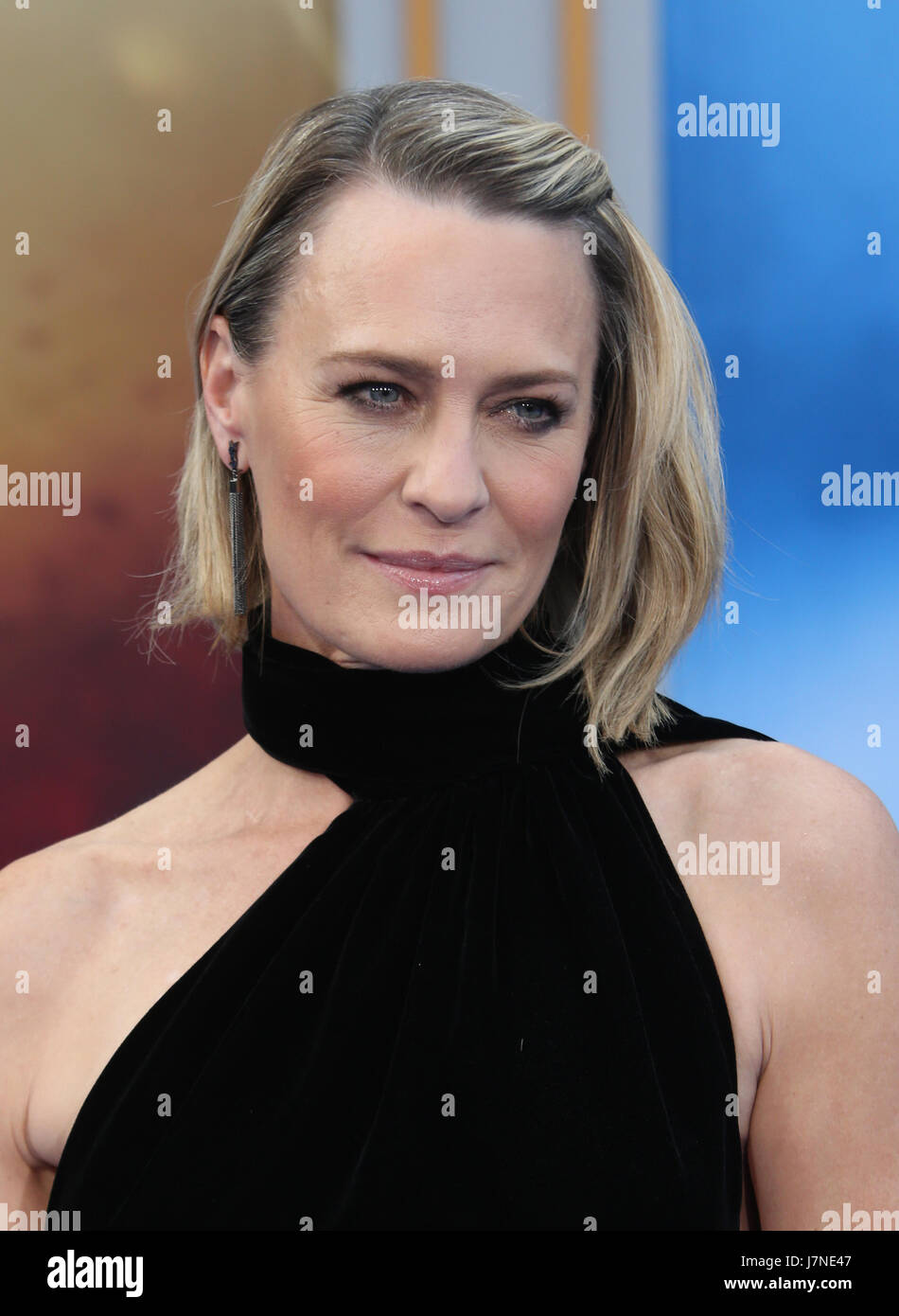 Hollywood, Ca. 25th May, 2017. Robin Wright, at the Wonder Woman Los ...