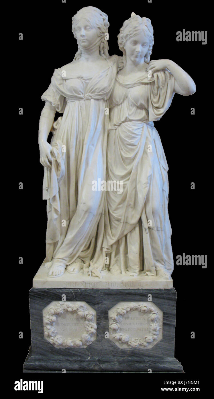 1795 Schadow Prinzessinnengruppe anagoria Stock Photo