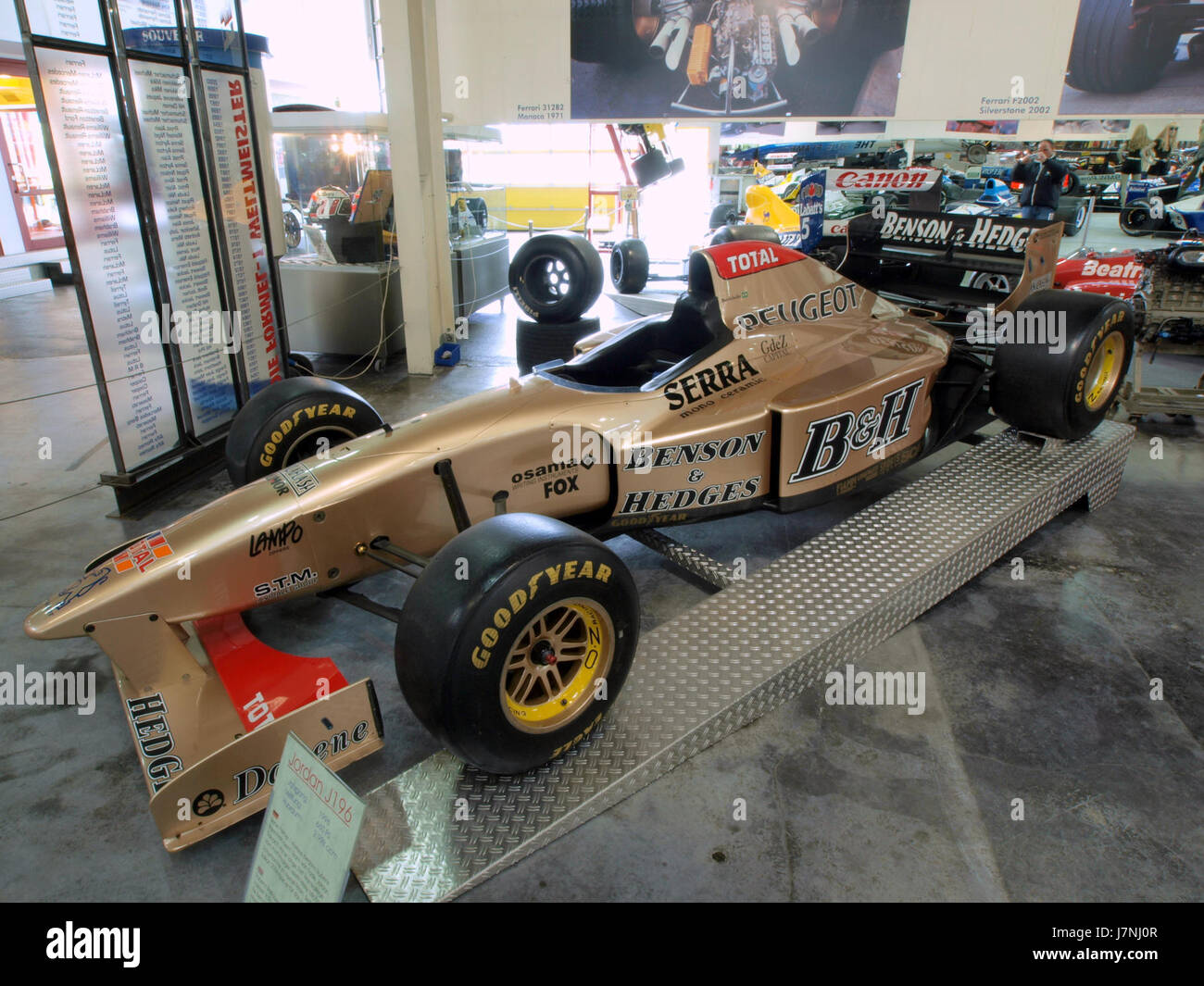 A photograph from 1996, possibly of a Jordan J196, an object, vehicle ...