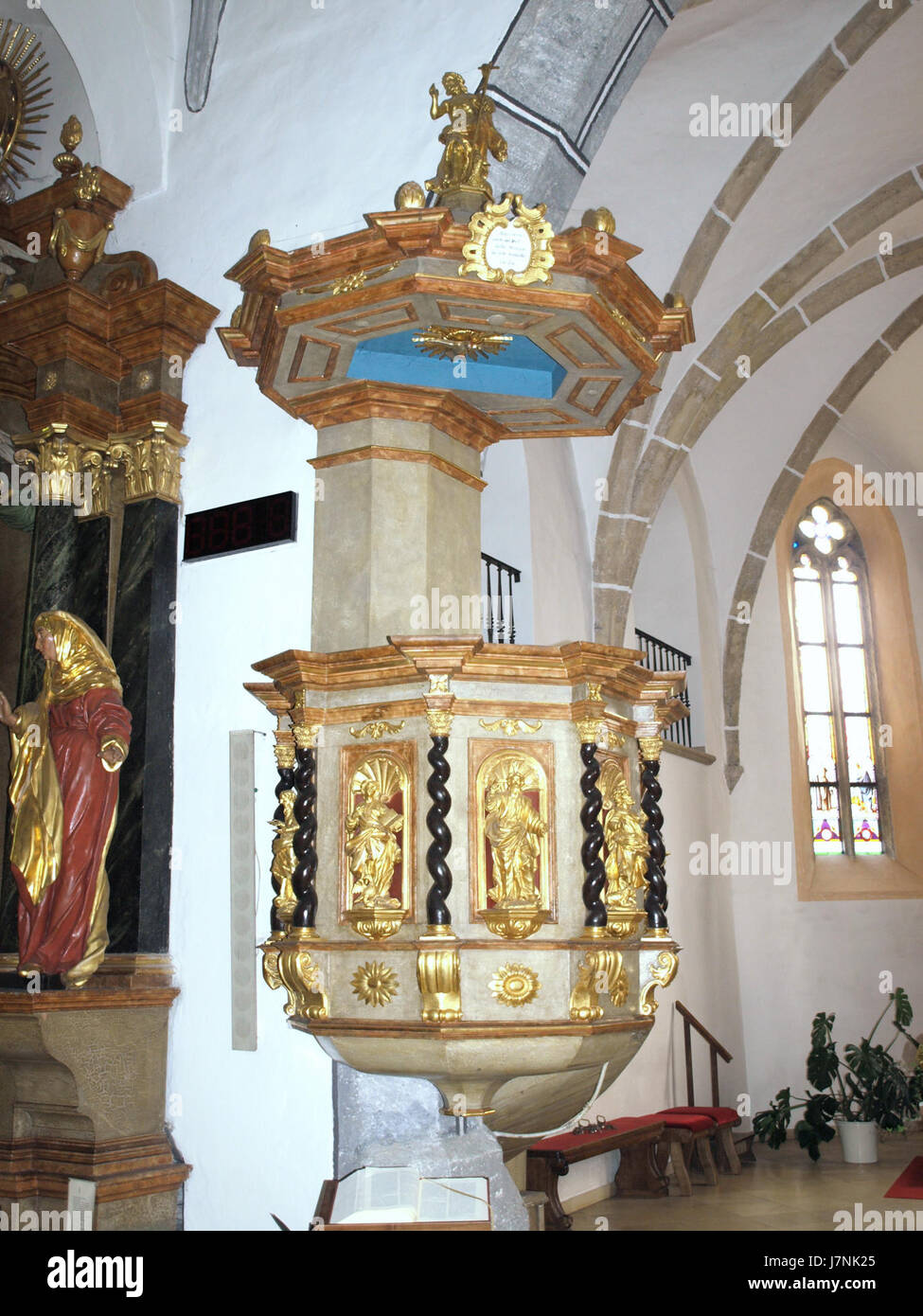 2012.05.03   Euratsfeld   Pfarrkirche hl. Johannes   05 Stock Photo