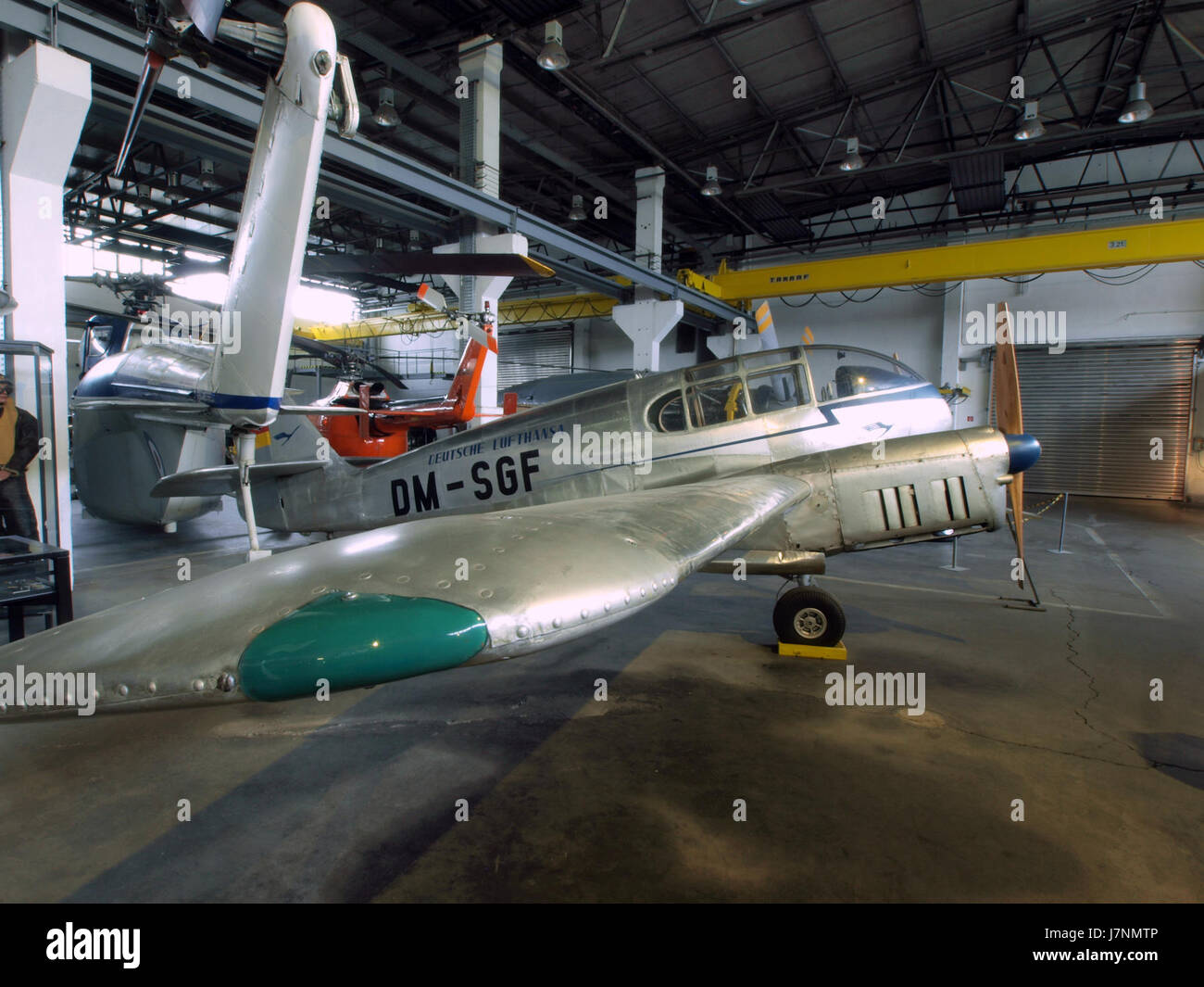 1948 Lufthansa LET Aero 45 pic2 Stock Photo