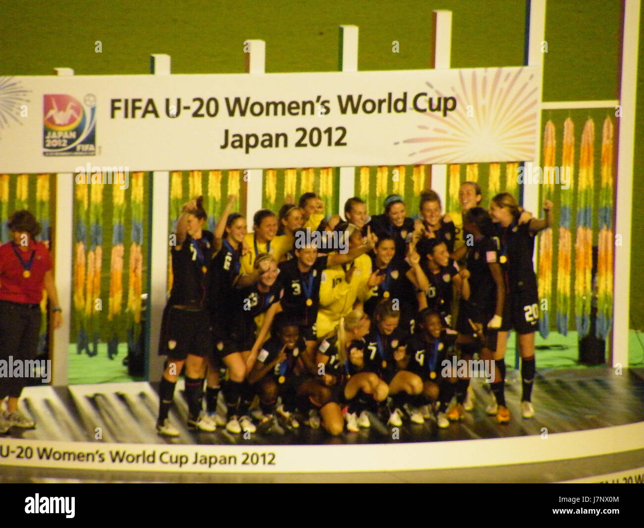 2012 FIFA U 20 Women's World Cup Champions 11 Stock Photo