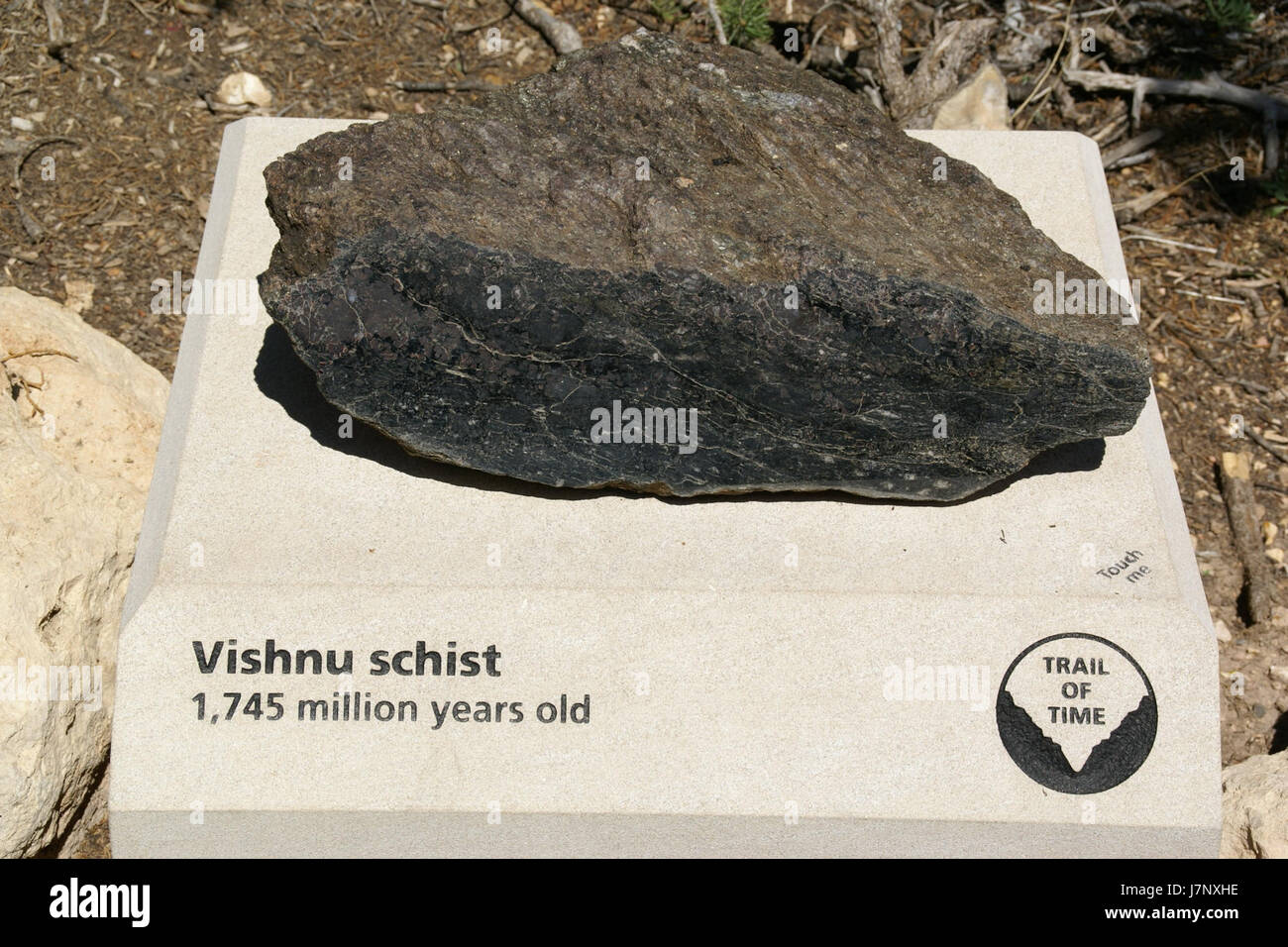 2012.09.14.123206 Vishnu schist Grand Village Canyon Arizona Stock Photo