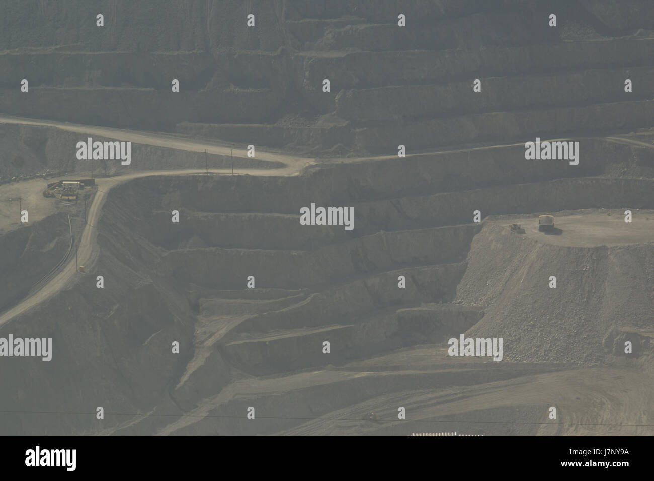 2012.09.29.104741 Bingham Canyon Mine Utah Stock Photo