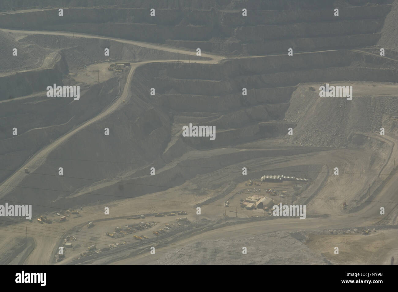2012.09.29.104752 Bingham Canyon Mine Utah Stock Photo