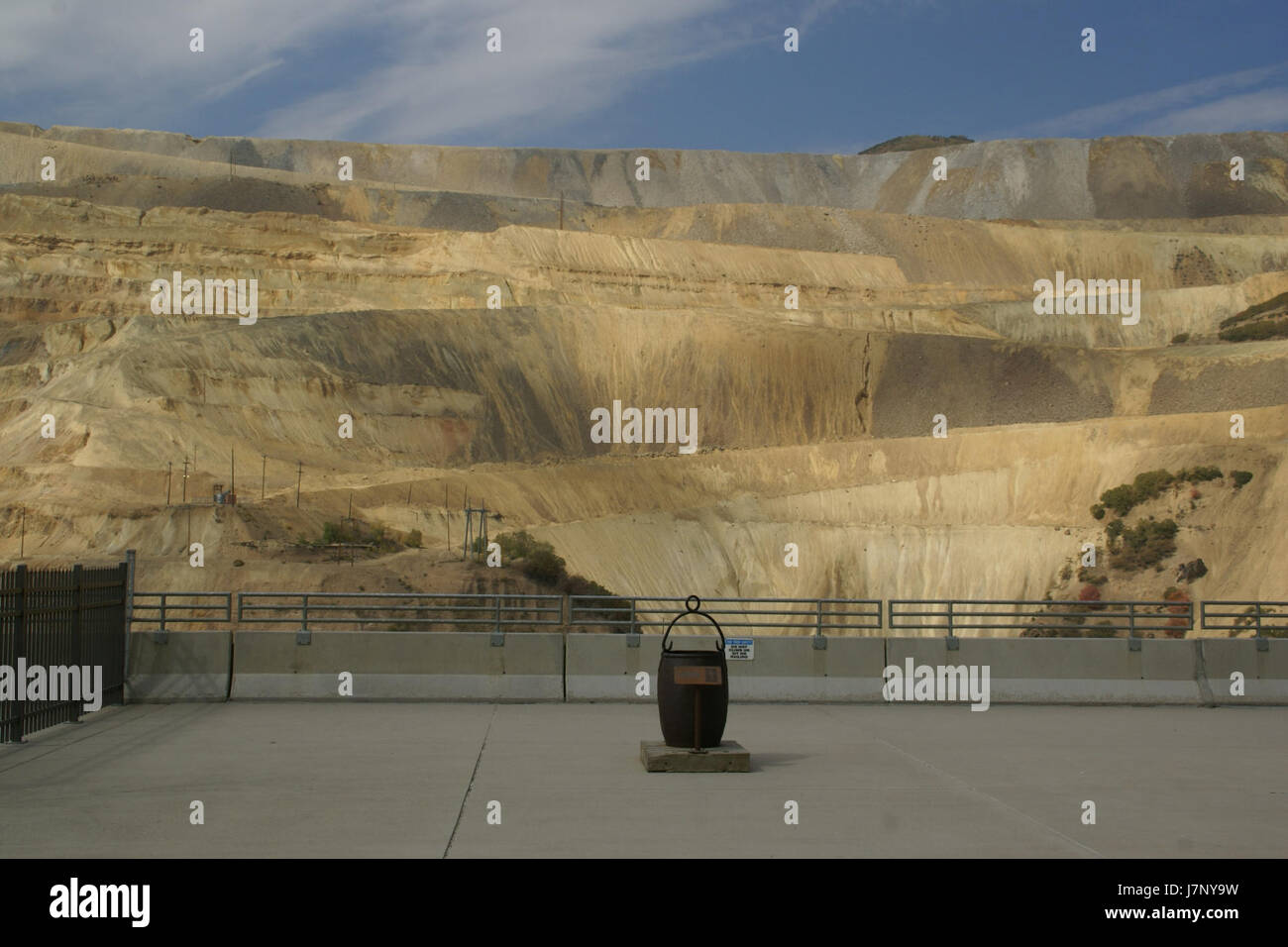 2012.09.29.111243 Bingham Canyon Mine Utah Stock Photo
