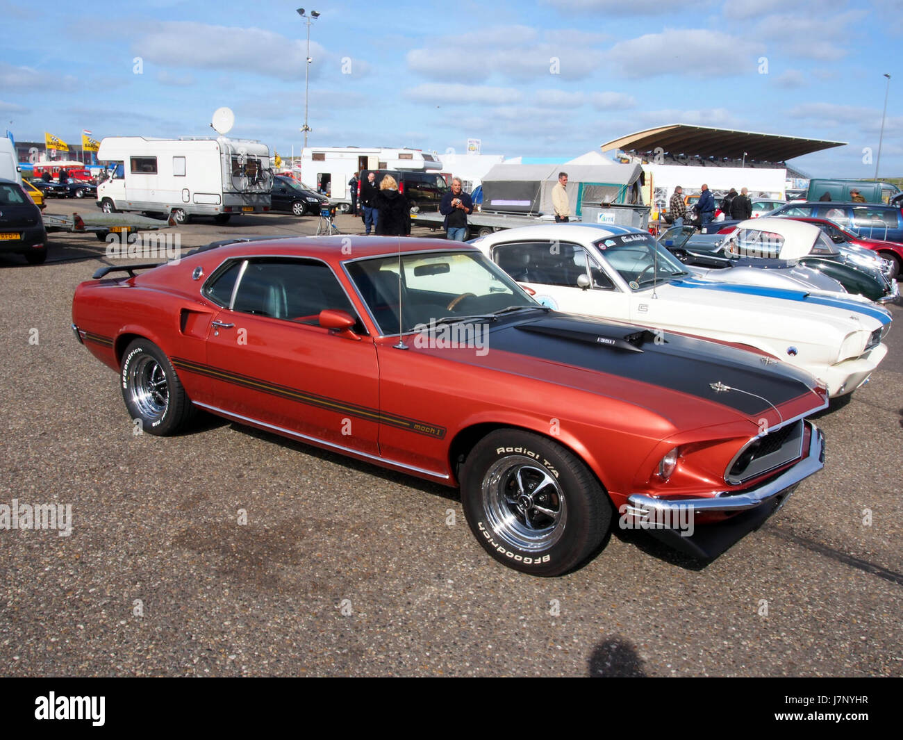 1969 Ford Mustang Mach 1 pic3 Stock Photo