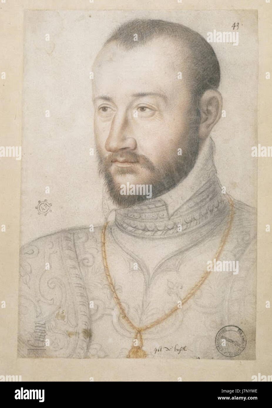 Claude de Bourbon-Busset was a French aristocrat and notable figure from the Bourbon family, recognized for his contributions to French society during the 17th century. Stock Photo