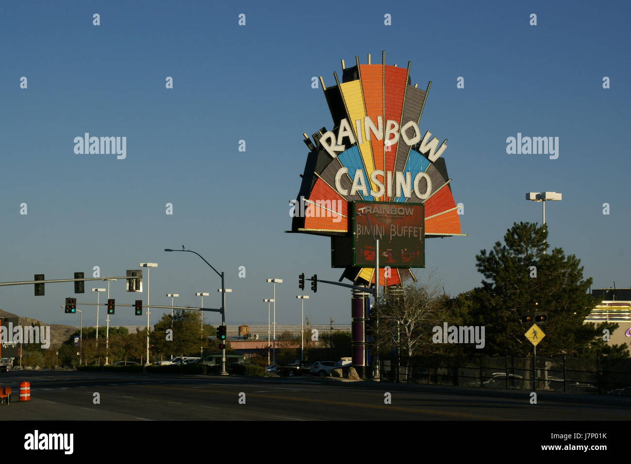 2012.10.02.172858 Rainbow Casino West Wendover Nevada Stock Photo
