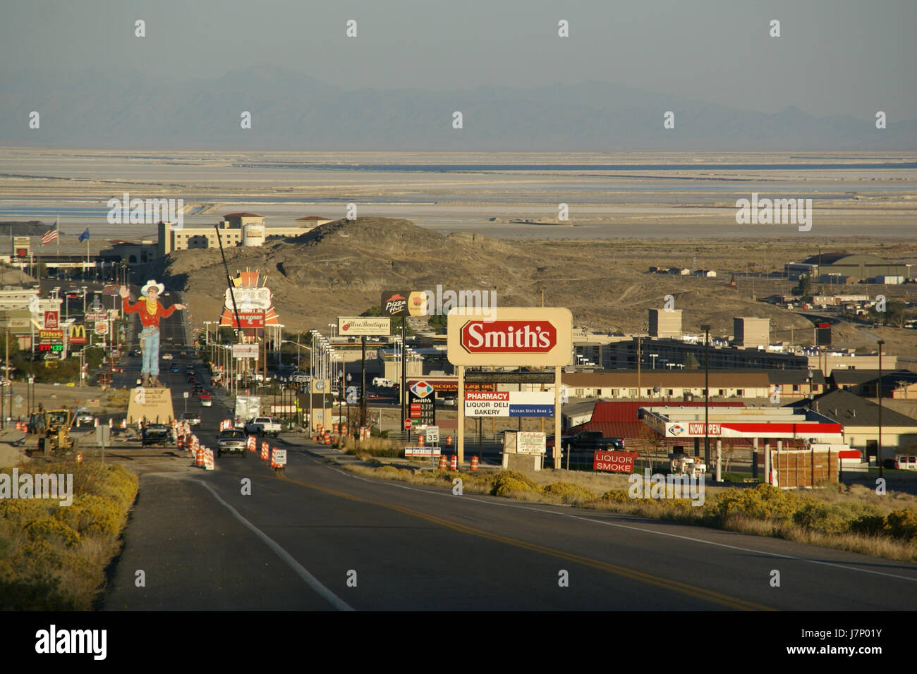 2012.10.02.173718 Wendover Boulevard West Wendover Nevada Stock Photo