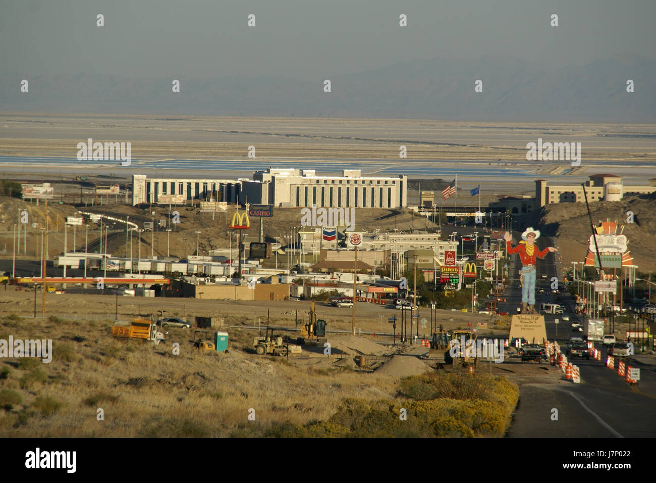2012.10.02.173735 Wendover Boulevard West Wendover Nevada Stock Photo