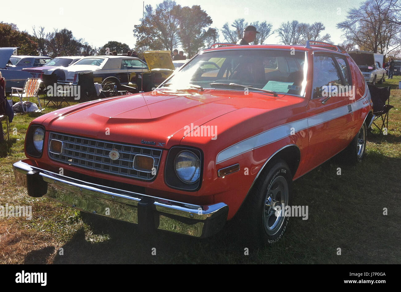 1977 AMC Gremlin X   Hershey 2012 b Stock Photo