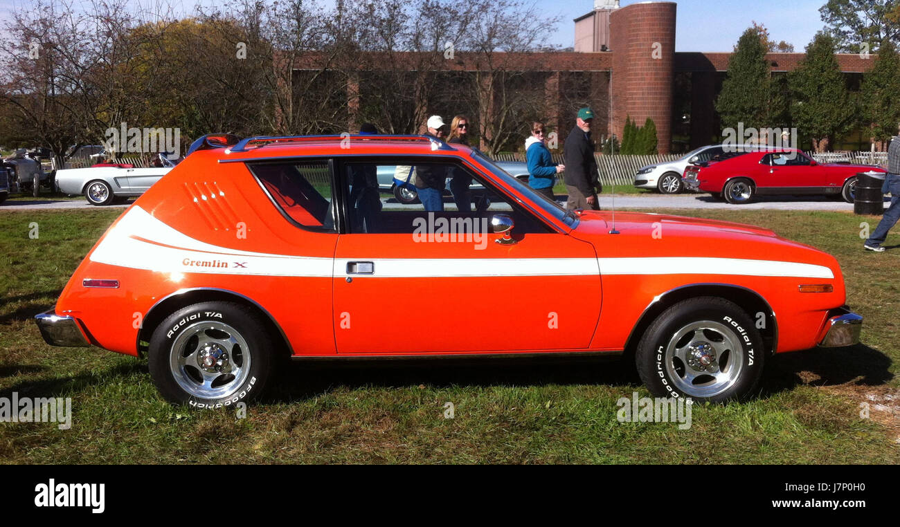 1977 AMC Gremlin X   Hershey 2012 d Stock Photo