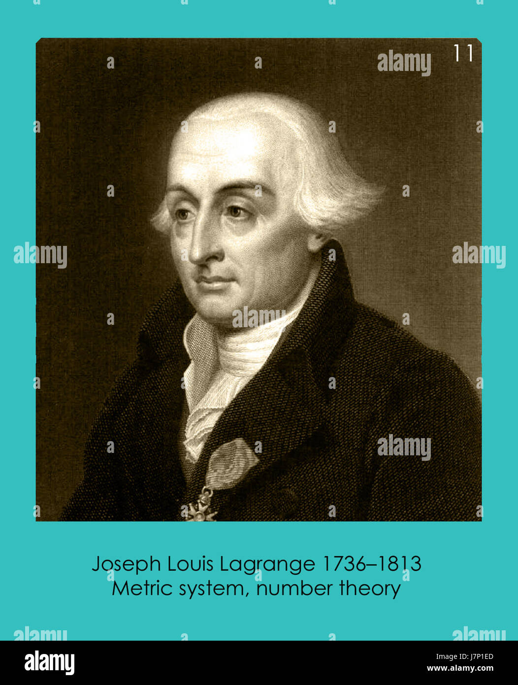 11 Joseph Louis Lagrange Stock Photo Alamy