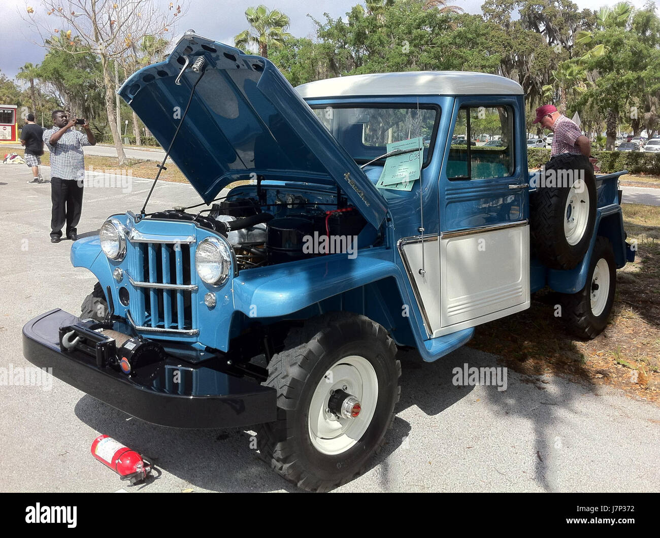 1963 Jeep Pickup FL AACA 6 Stock Photo