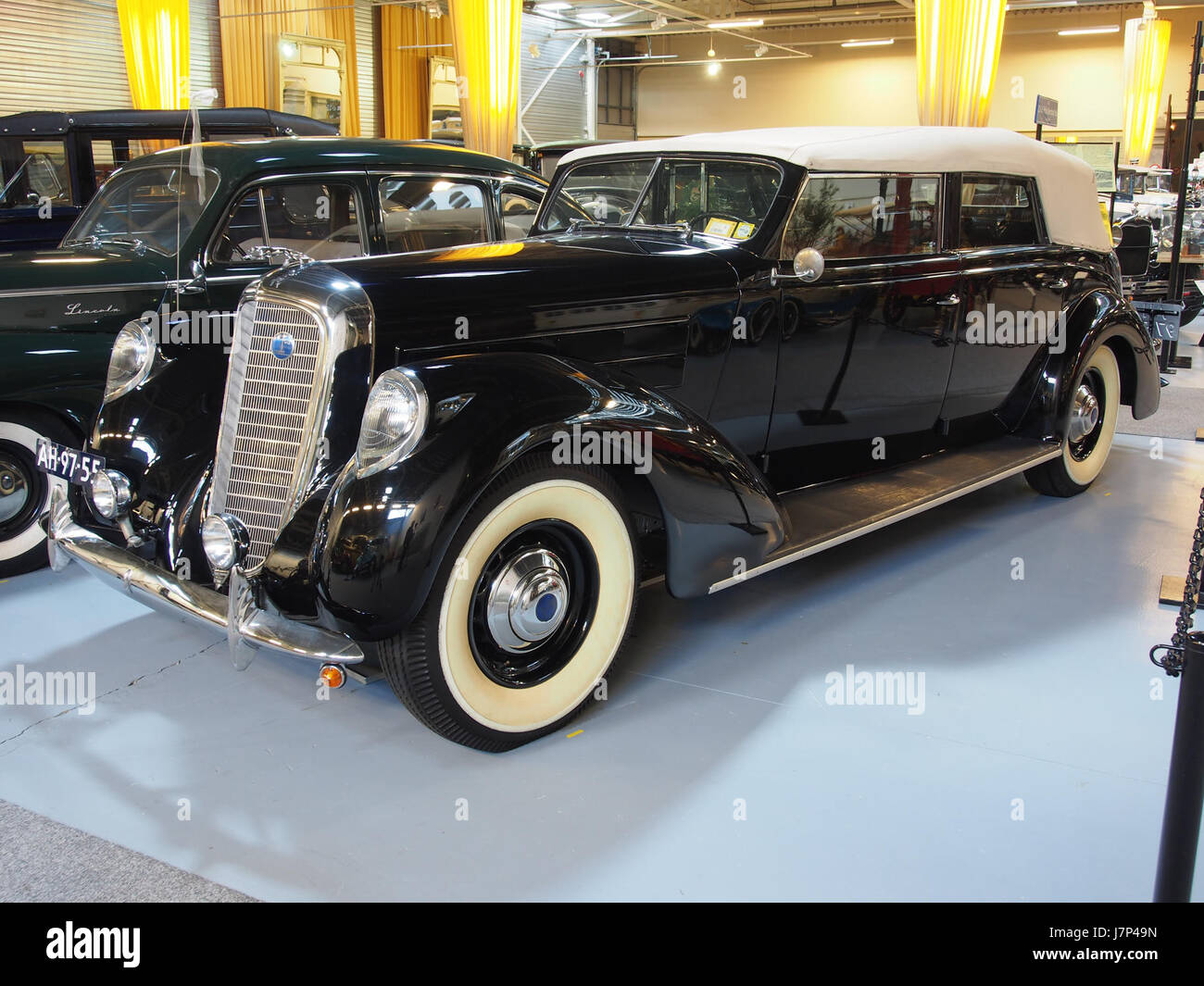 1937 Lincoln K363A Converible Sedan pic06 Stock Photo