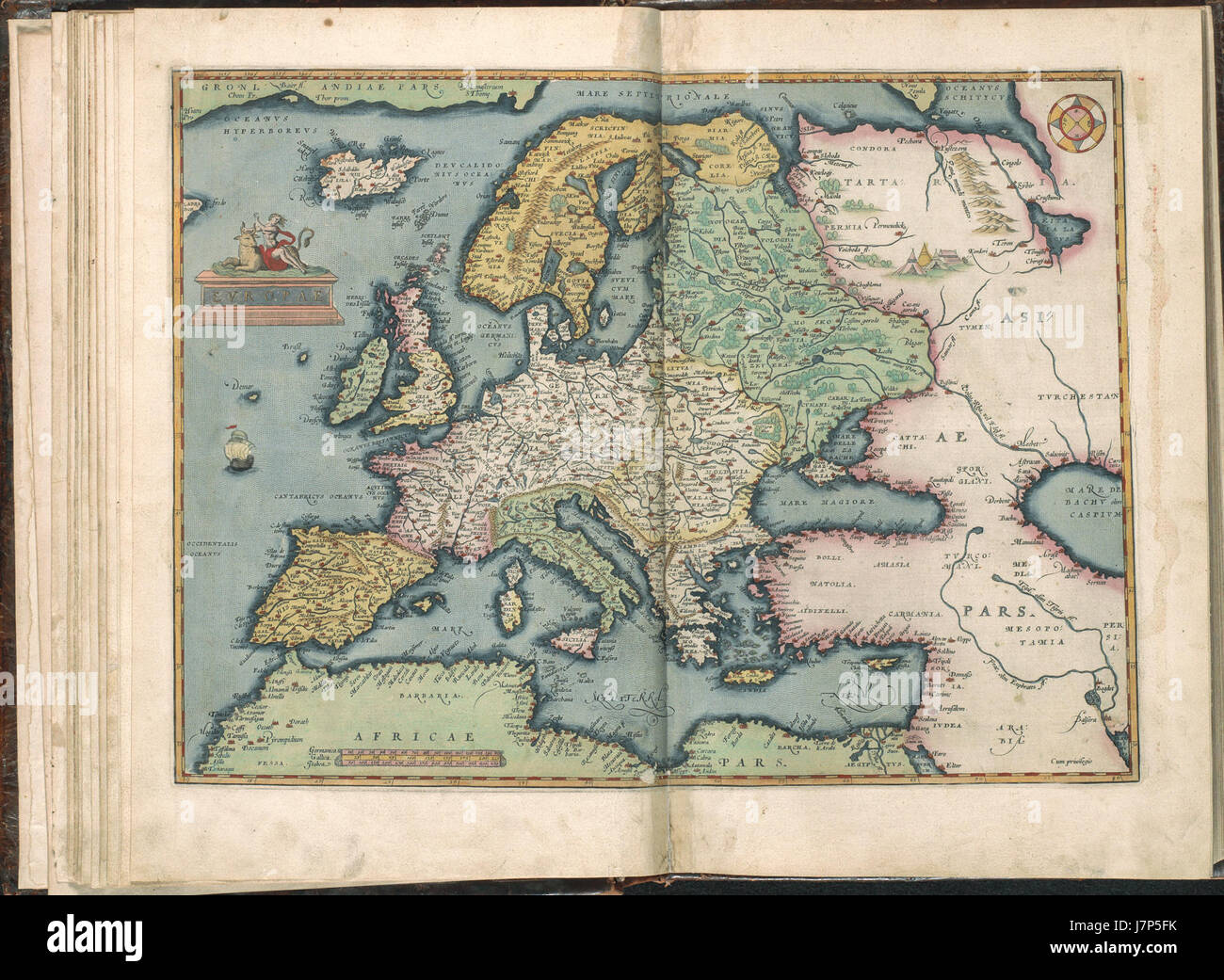 Ortelius Map Software This is a map from the Atlas Ortelius, a 16th-century work by Abraham ...