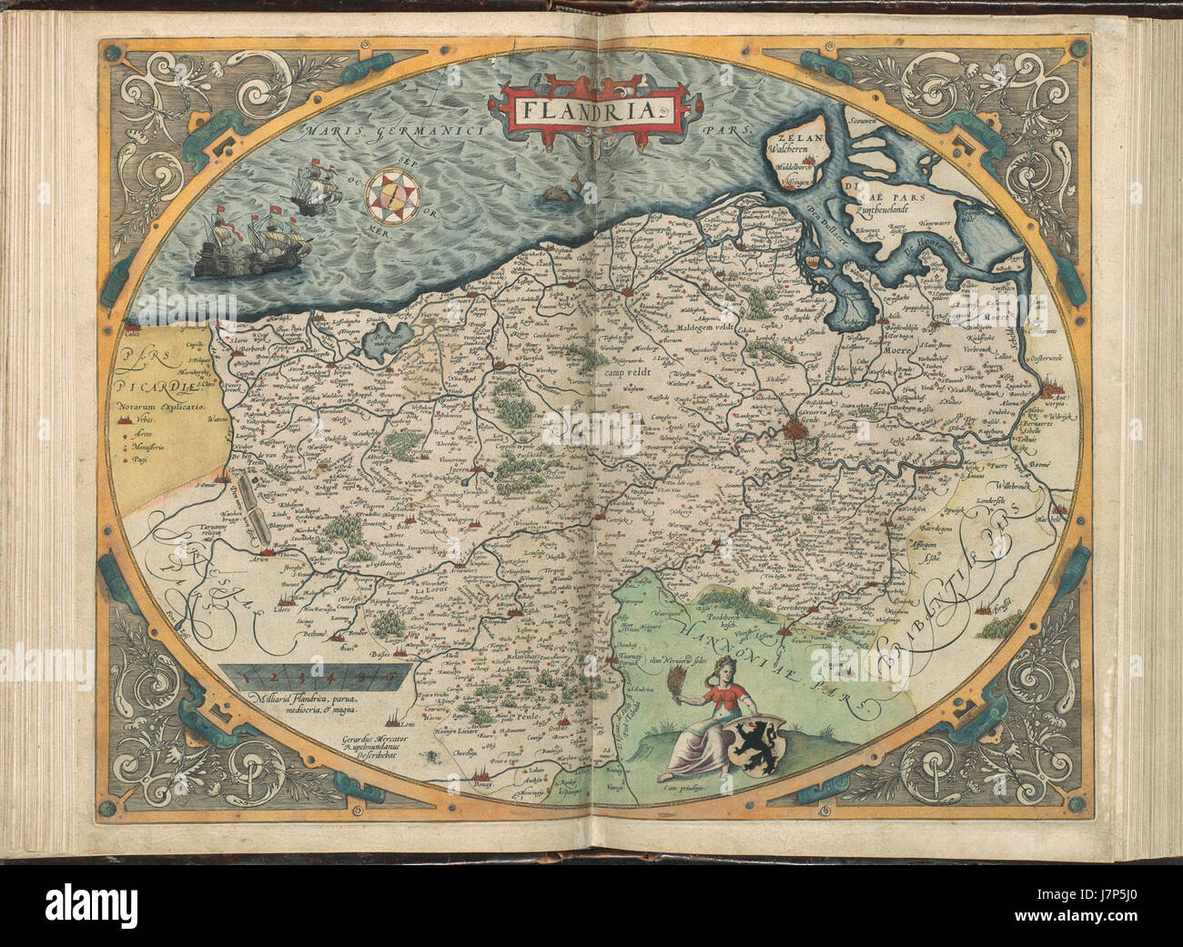 Ortelius Map Software Abraham ortelius atlas hi-res stock photography and images - Alamy