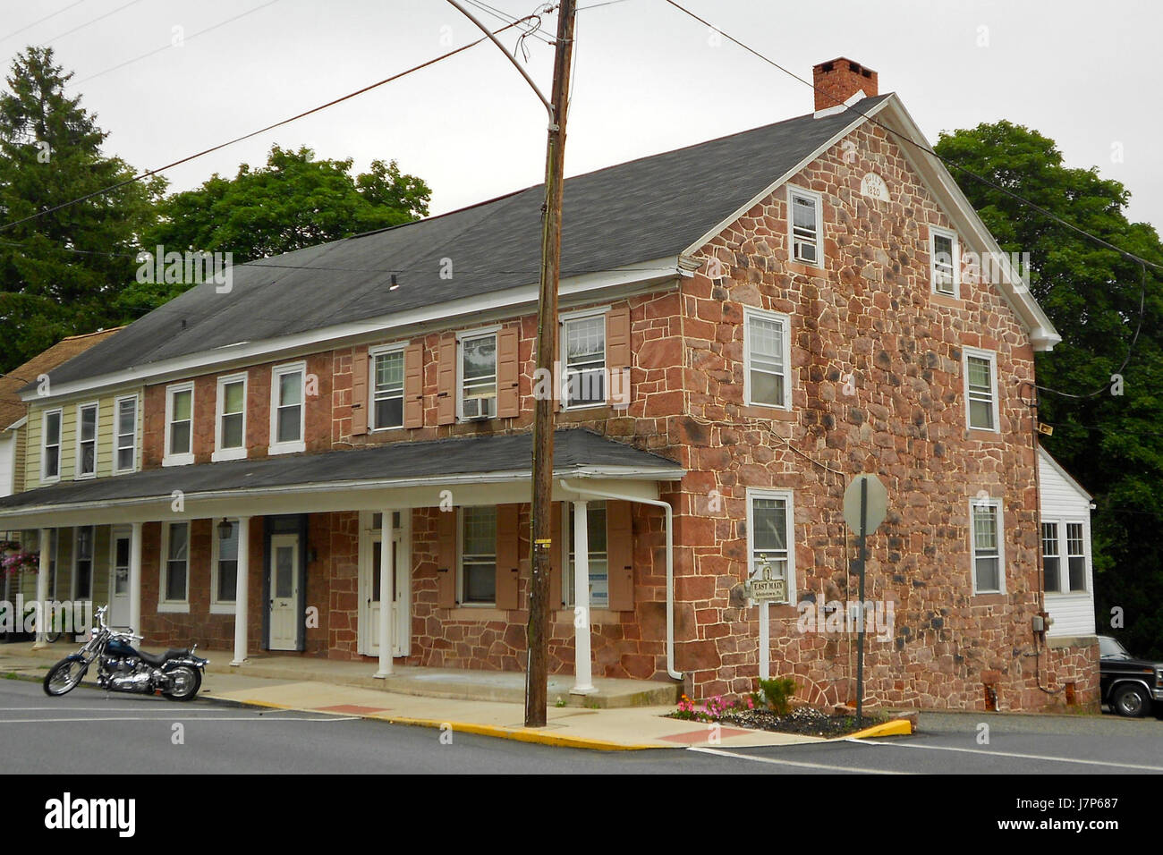 1 East Main St Adamstown Lanco Pa Stock Photo - Alamy