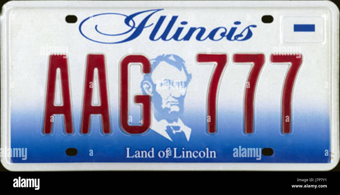 Illinois license plate hires stock photography and images Alamy