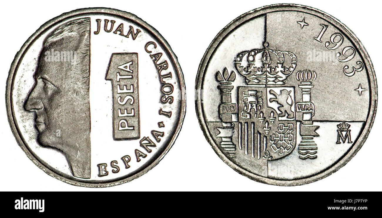 Spain currency hi-res stock photography and images - Alamy