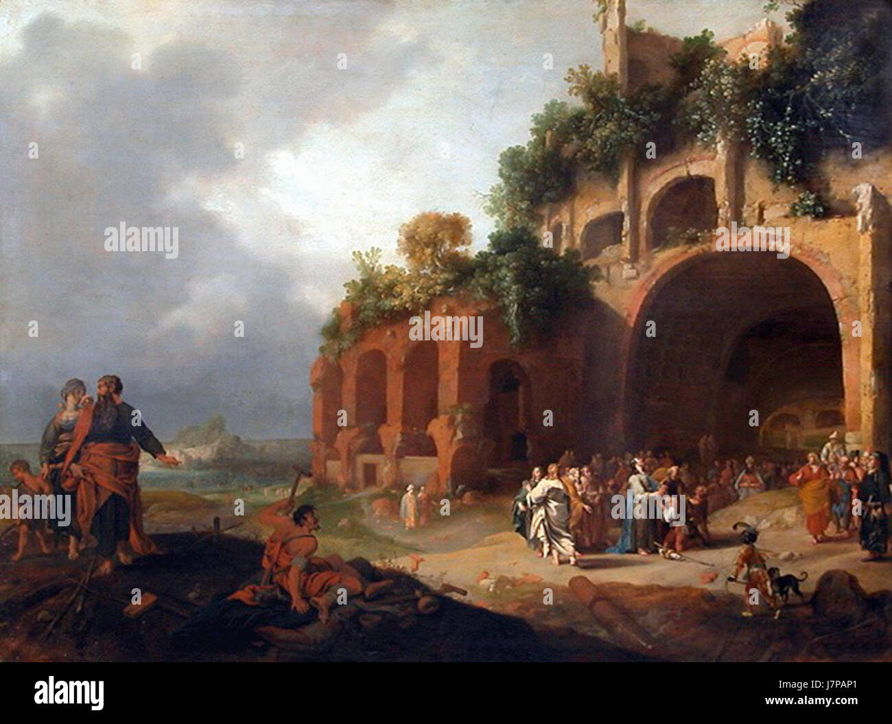 Bartholomeus Breenbergh 003 Stock Photo Alamy