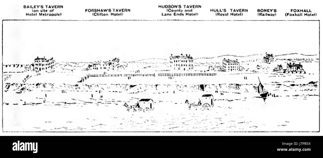 Map of blackpool hires stock photography and images Alamy