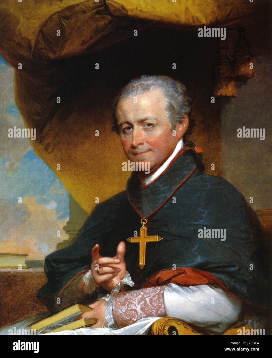 Jean Louis Anne Magdelaine Lefebvre de Cheverus by Gilbert