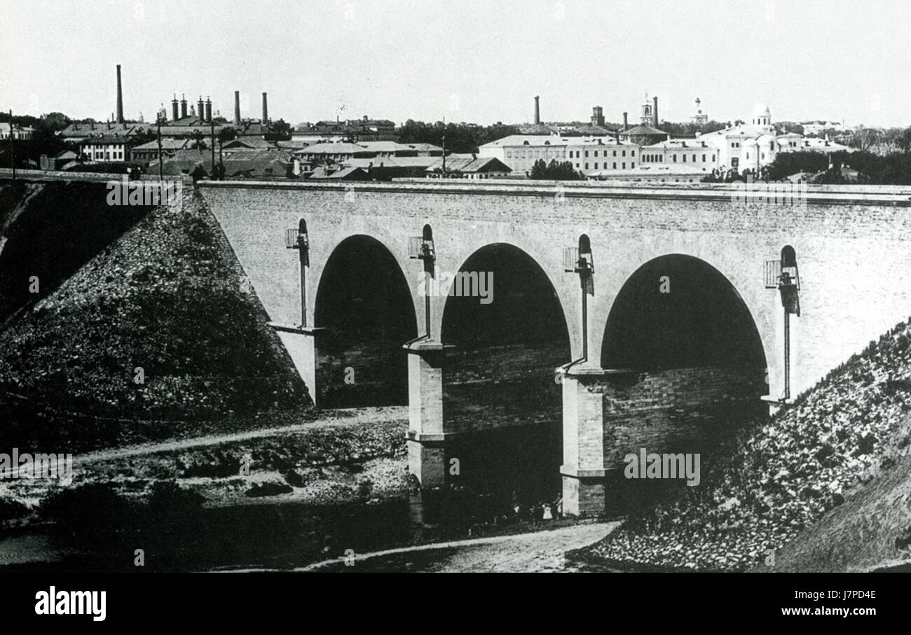 Andronikov Bridge 1900s Stock Photo - Alamy