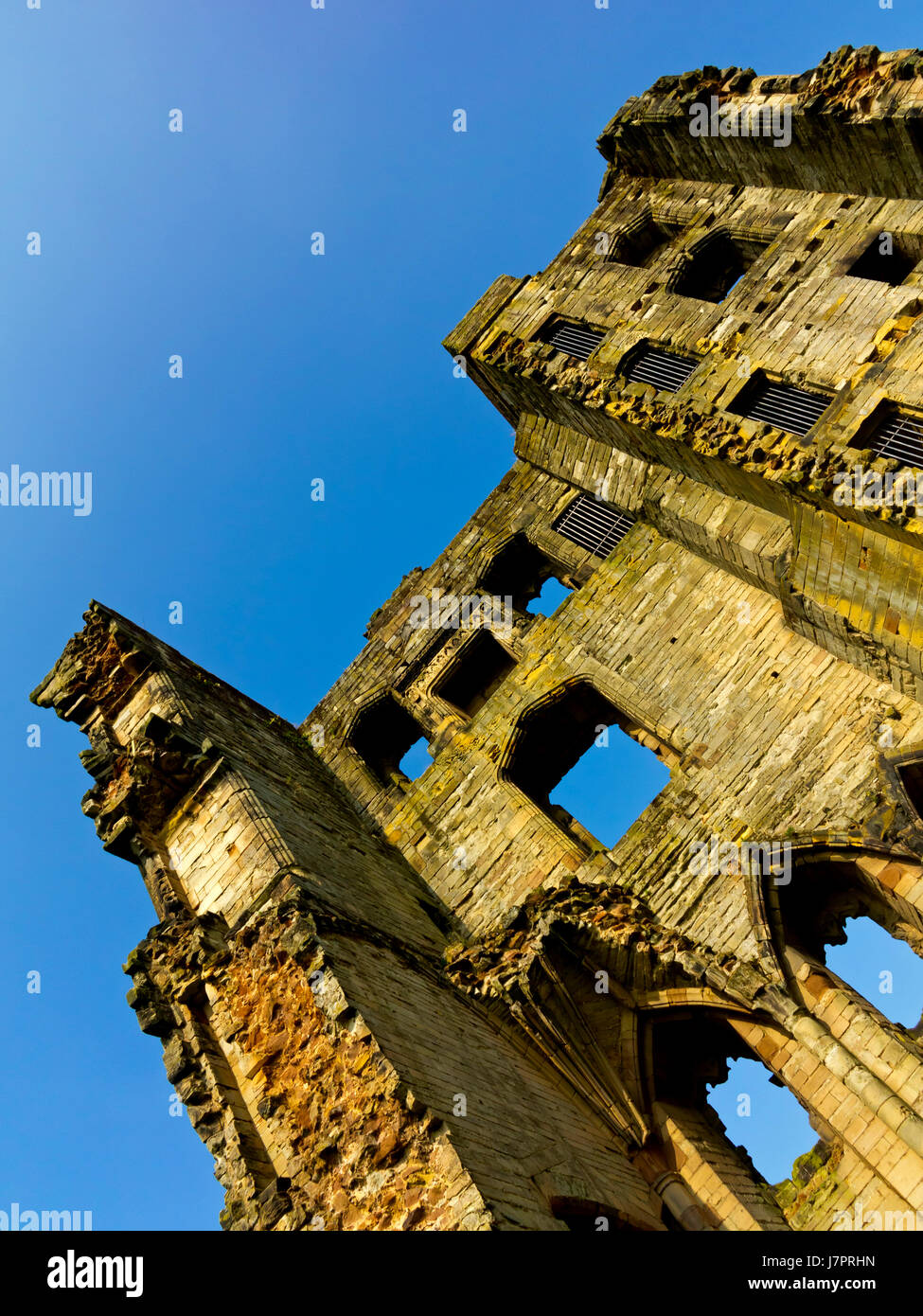 The ruins of Ashby de la Zouch Castle Leicestershire England UK a