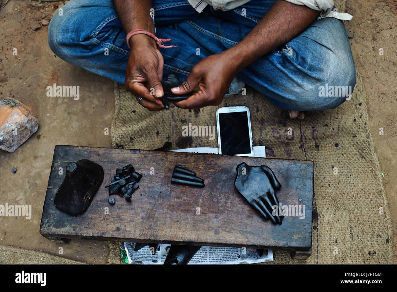 Dhokra metal craft ( India Stock Photo Alamy