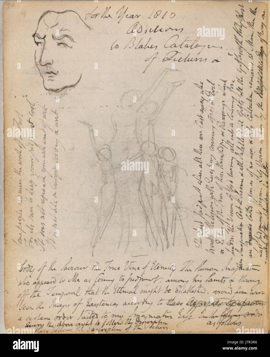 Manuscript contains drawings hi-res stock photography and images - Alamy